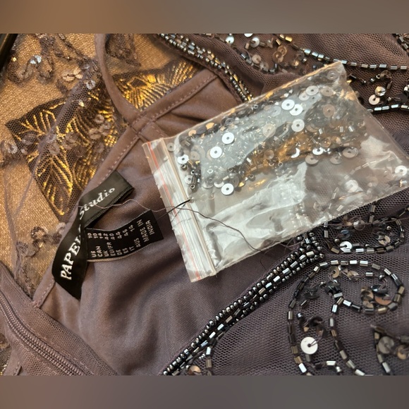 Women's Beaded Long Dress brand new size 10 - Picture 11 of 12